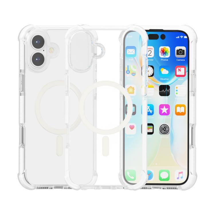 Acrylic Magsafe Magnetic Shockproof Phone Case, For iPhone 17 Pro, For iPhone 17