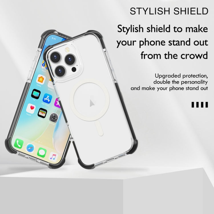 Acrylic Magsafe Magnetic Shockproof Phone Case, For iPhone 15 Pro, For iPhone 15 Plus