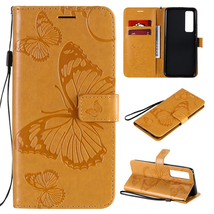 3D Butterflies Embossing Pattern Horizontal Flip Leather Case with Holder & Card Slot & Wallet, Series 2