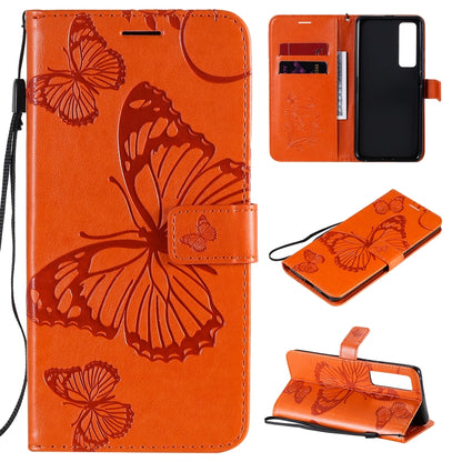 3D Butterflies Embossing Pattern Horizontal Flip Leather Case with Holder & Card Slot & Wallet, Series 2