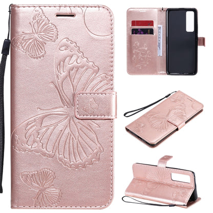 3D Butterflies Embossing Pattern Horizontal Flip Leather Case with Holder & Card Slot & Wallet, Series 2