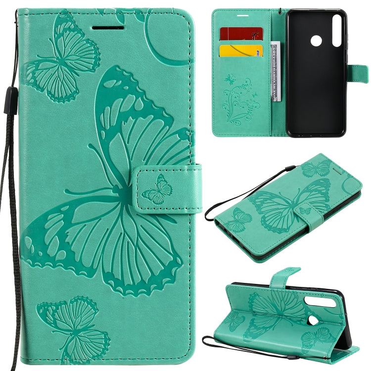 3D Butterflies Embossing Pattern Horizontal Flip Leather Case with Holder & Card Slot & Wallet, Series 2