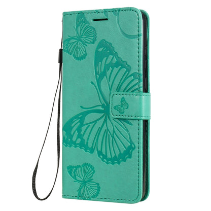 3D Butterflies Embossing Pattern Horizontal Flip Leather Case with Holder & Card Slot & Wallet, Series 2