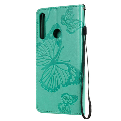 3D Butterflies Embossing Pattern Horizontal Flip Leather Case with Holder & Card Slot & Wallet, Series 2