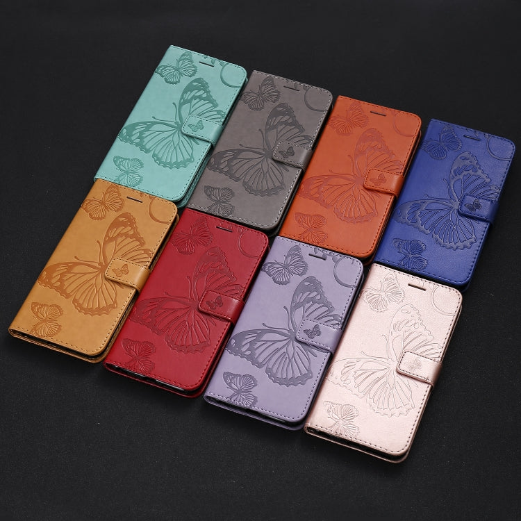 3D Butterflies Embossing Pattern Horizontal Flip Leather Case with Holder & Card Slot & Wallet, Series 2