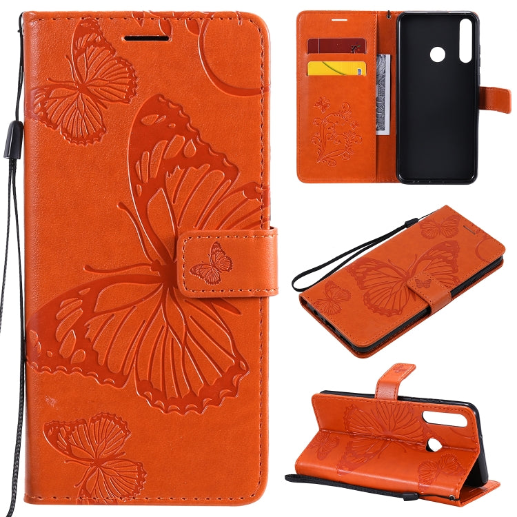 3D Butterflies Embossing Pattern Horizontal Flip Leather Case with Holder & Card Slot & Wallet, Series 2