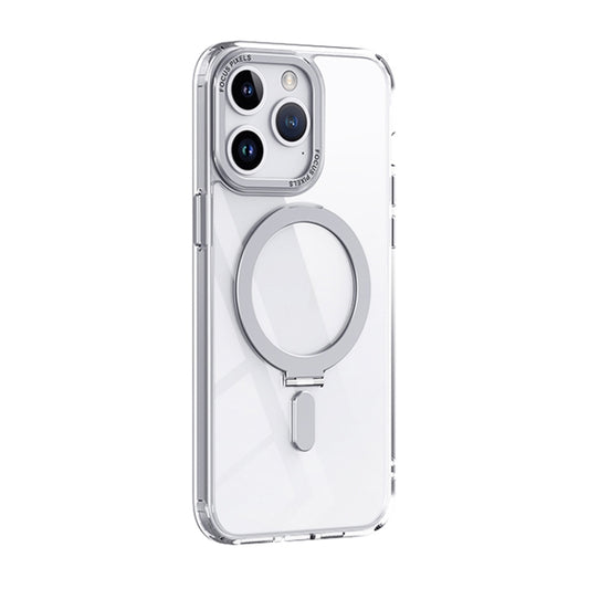 Skin Feel MagSafe Shockproof Phone Case with Holder, For iPhone 15 Pro Max, For iPhone 15 Pro, For iPhone 15 Plus, For iPhone 15