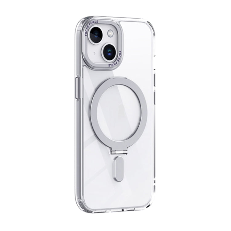 Skin Feel MagSafe Shockproof Phone Case with Holder, For iPhone 15 Pro Max, For iPhone 15 Pro, For iPhone 15 Plus, For iPhone 15