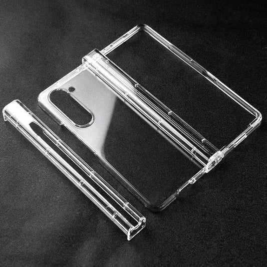 3 in 1 PC Transparent Shockproof Protective Phone Case