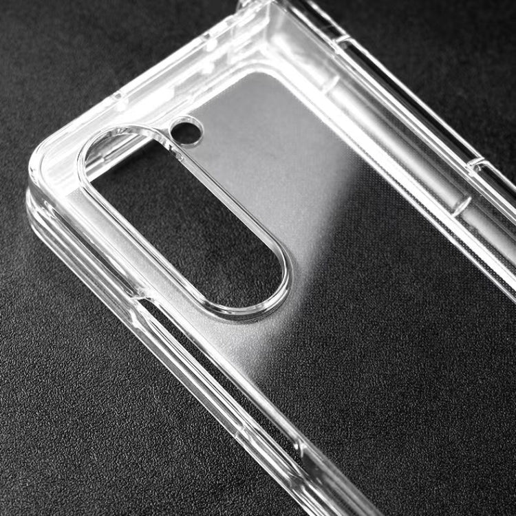 3 in 1 PC Transparent Shockproof Protective Phone Case