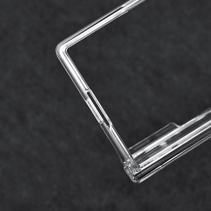 3 in 1 PC Transparent Shockproof Protective Phone Case