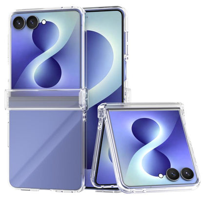 3 in 1 PC Transparent Shockproof Protective Phone Case, For Galaxy Z Fold8 5G, For Galaxy Z Flip8 5G, For Samsung Galaxy Z Fold7, For Samsung Galaxy Z Flip7, For Samsung Galaxy Z Flip6, For Samsung Galaxy Z Fold6, For Samsung Galaxy Z Fold5            ...