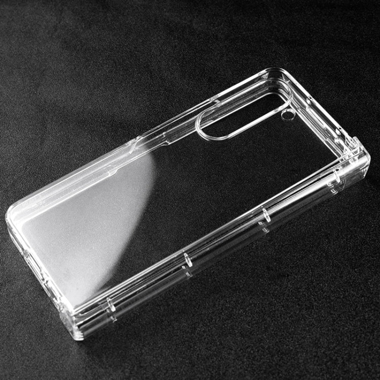 PC Transparent Phone Case, For Samsung Galaxy Z Fold5 5G, For Samsung Galaxy Z Flip5 5G