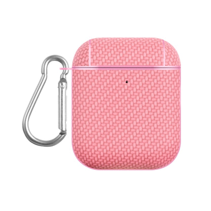 Woven Skin Texture PC TWS Earphone Protective Case