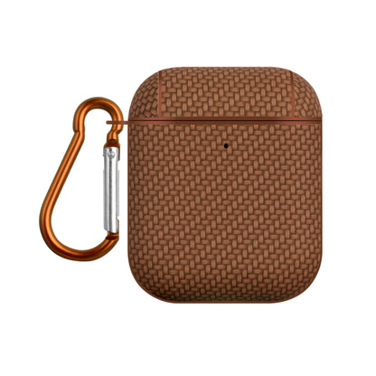 Woven Skin Texture PC TWS Earphone Protective Case