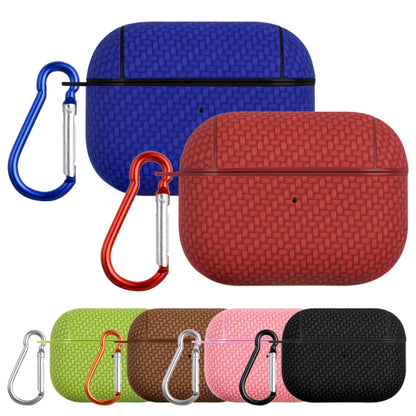 Woven Skin Texture PC TWS Earphone Protective Case