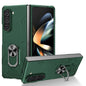 Matte UV Armor Ring Shockproof Phone Case, For Samsung Galaxy Z Fold5 5G, For Samsung Galaxy Z Flip5 5G