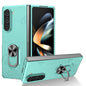 Matte UV Armor Ring Shockproof Phone Case, For Samsung Galaxy Z Fold5 5G, For Samsung Galaxy Z Flip5 5G