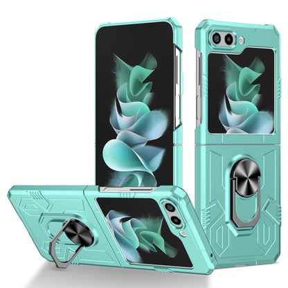 Matte UV Armor Ring Shockproof Phone Case, For Samsung Galaxy Z Fold5 5G, For Samsung Galaxy Z Flip5 5G
