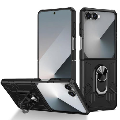 Matte UV Armor Ring Shockproof Phone Case