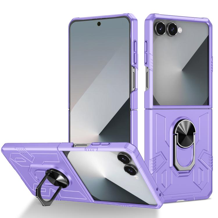 Matte UV Armor Ring Shockproof Phone Case