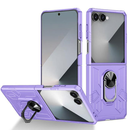 Matte UV Armor Ring Shockproof Phone Case