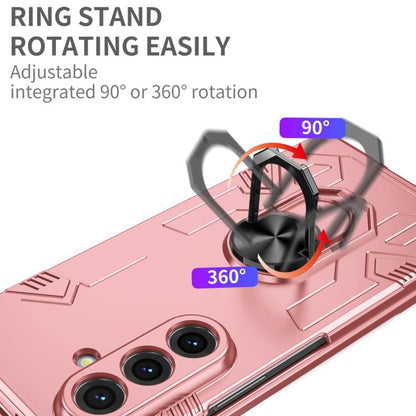 Matte UV Armor Ring Shockproof Phone Case