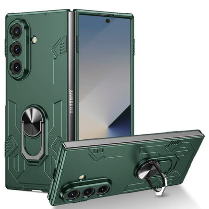 Matte UV Armor Ring Shockproof Phone Case