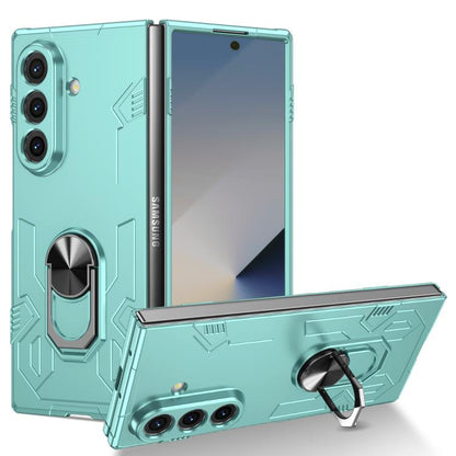 Matte UV Armor Ring Shockproof Phone Case