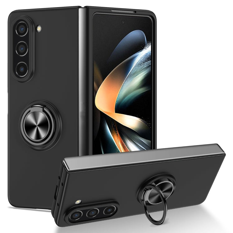 Armor Ring Holder Phone Case, For Samsung Galaxy Z Fold6 5G, For Samsung Galaxy Z Fold5 5G, For Samsung Galaxy Z Flip5 5G