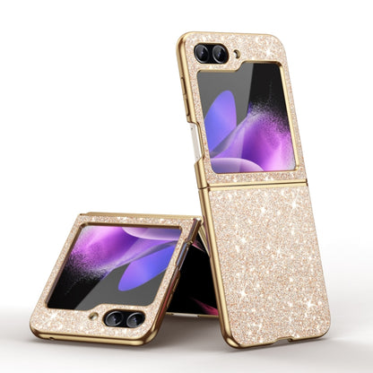 Electroplate Glittery Shockproof Phone Case, For Samsung Galaxy Z Flip6 / Flip7 FE, For Samsung Galaxy Z Flip5