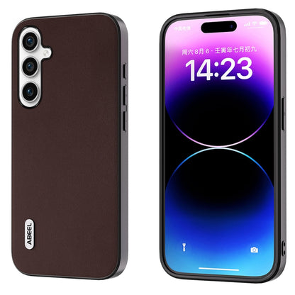 ABEEL Genuine Leather Xiaoya Series Phone Case, For Samsung Galaxy S24 Ultra 5G, For Samsung Galaxy S23 FE 5G, For Samsung Galaxy S23 Ultra 5G, For Samsung Galaxy S23+ 5G, For Samsung Galaxy S23 5G