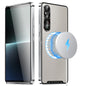 Frosted Metal MagSafe Magnetic Phone Case, For Sony Xperia 1 VI, For Sony Xperia 1 V, For Sony Xperia 10 V, For Sony Xperia 10 IV