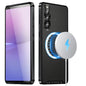 Frosted Metal MagSafe Magnetic Phone Case, For Sony Xperia 1 VI, For Sony Xperia 1 V, For Sony Xperia 10 V, For Sony Xperia 10 IV