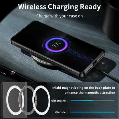 Frosted Metal MagSafe Magnetic Phone Case, For Sony Xperia 1 VI, For Sony Xperia 1 V, For Sony Xperia 10 V, For Sony Xperia 10 IV