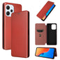 Carbon Fiber Texture Flip Leather Phone Case, For Xiaomi Redmi Note 13 Pro+ 5G, For Xiaomi Redmi Note 13 Pro, For Xiaomi Redmi K60 Ultra, For Xiaomi Redmi 12R / Poco M6 Pro