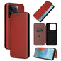 Carbon Fiber Texture Flip Leather Phone Case, For Xiaomi Redmi Note 13 Pro+ 5G, For Xiaomi Redmi Note 13 Pro, For Xiaomi Redmi K60 Ultra, For Xiaomi Redmi 12R / Poco M6 Pro