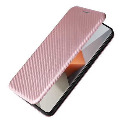 Carbon Fiber Texture Flip Leather Phone Case, Series 3