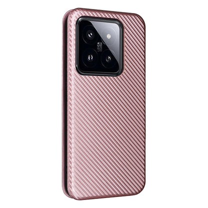 Carbon Fiber Texture Flip Leather Phone Case, Series 2