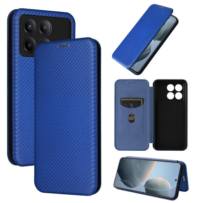 Carbon Fiber Texture Flip Leather Phone Case, Series 1