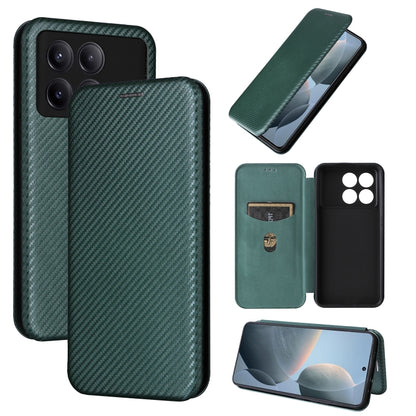 Carbon Fiber Texture Flip Leather Phone Case, Series 1