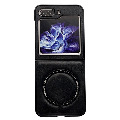 Crazy Horse Texture Magnetic Magsafe PU Phone Case