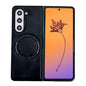 Crazy Horse Texture Magnetic Magsafe PU Phone Case, For Galaxy Z Fold8 Ultra 5G, For Galaxy Z Flip8 5G, For Samsung Galaxy Z Flip7 5G, For Samsung Galaxy Z Fold5