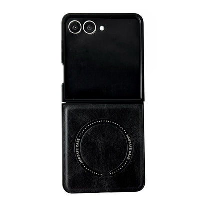 Crazy Horse Texture Magnetic Magsafe PU Phone Case, For Galaxy Z Fold8 Ultra 5G, For Galaxy Z Flip8 5G, For Samsung Galaxy Z Flip7 5G, For Samsung Galaxy Z Fold5