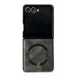 Crazy Horse Texture Magnetic Magsafe PU Phone Case, For Samsung Galaxy Z Flip7 5G, For Samsung Galaxy Z Fold5, For Samsung Galaxy Z Flip5