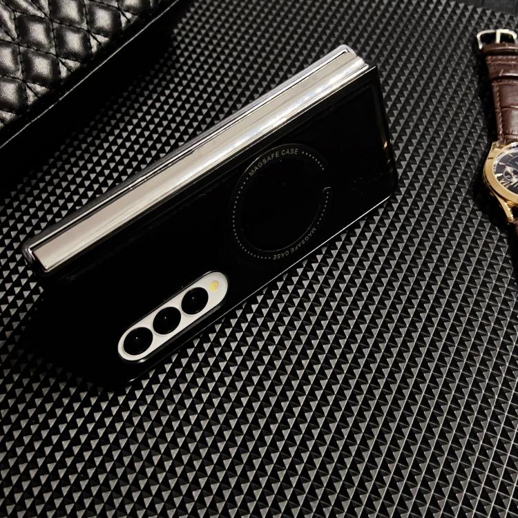 Crazy Horse Texture Magnetic Magsafe PU Phone Case, For Galaxy Z Fold8 Ultra 5G, For Galaxy Z Flip8 5G, For Samsung Galaxy Z Flip7 5G, For Samsung Galaxy Z Fold5