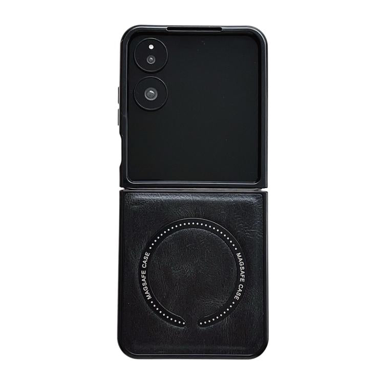 Crazy Horse Texture Magnetic Magsafe PU Phone Case, For Galaxy Z Fold8 Ultra 5G, For Galaxy Z Flip8 5G, For Samsung Galaxy Z Flip7 5G, For Samsung Galaxy Z Fold5