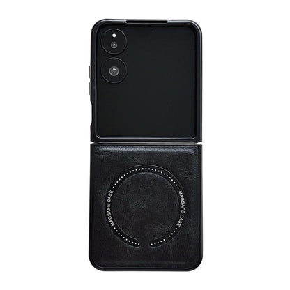 Crazy Horse Texture Magnetic Magsafe PU Phone Case, For Galaxy Z Fold8 Ultra 5G, For Galaxy Z Flip8 5G, For Samsung Galaxy Z Flip7 5G, For Samsung Galaxy Z Fold5