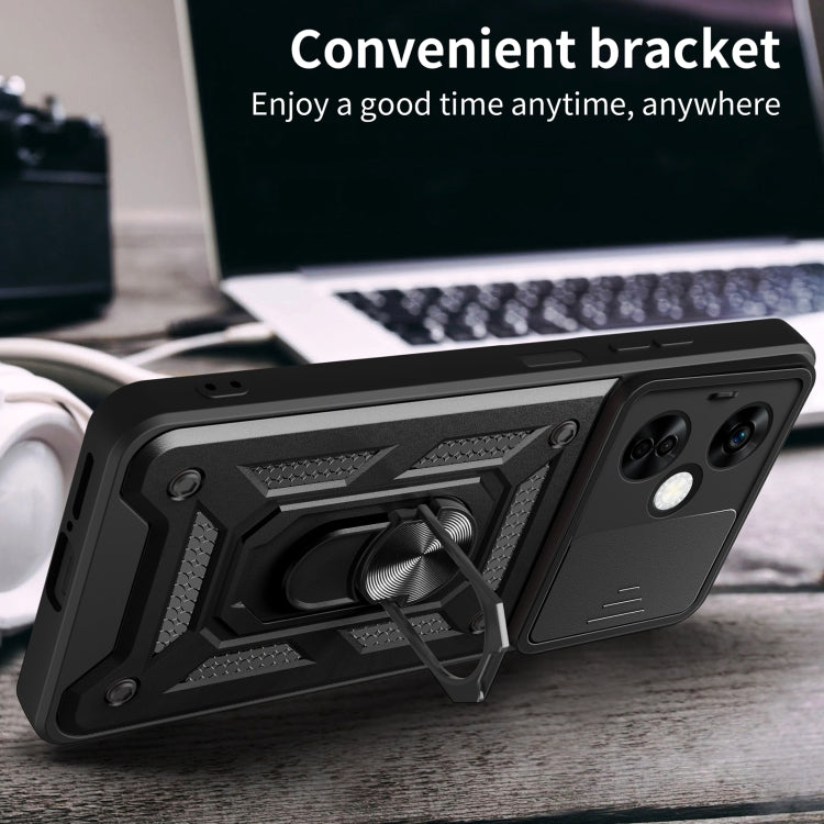 Sliding Camera Cover Design TPU+PC Phone Case, For OnePlus Nord N30 / CE3 Lite