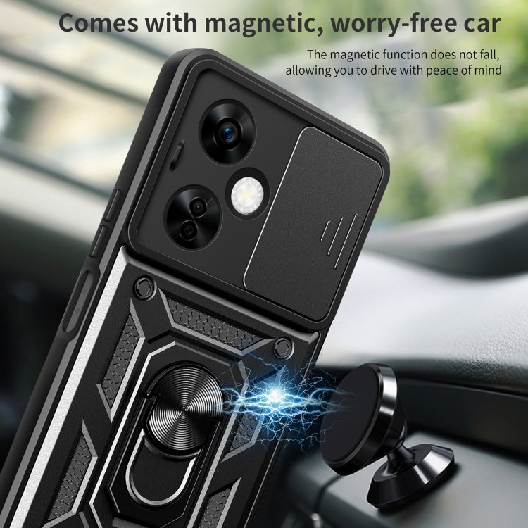 Sliding Camera Cover Design TPU+PC Phone Case, For OnePlus Nord N30 / CE3 Lite